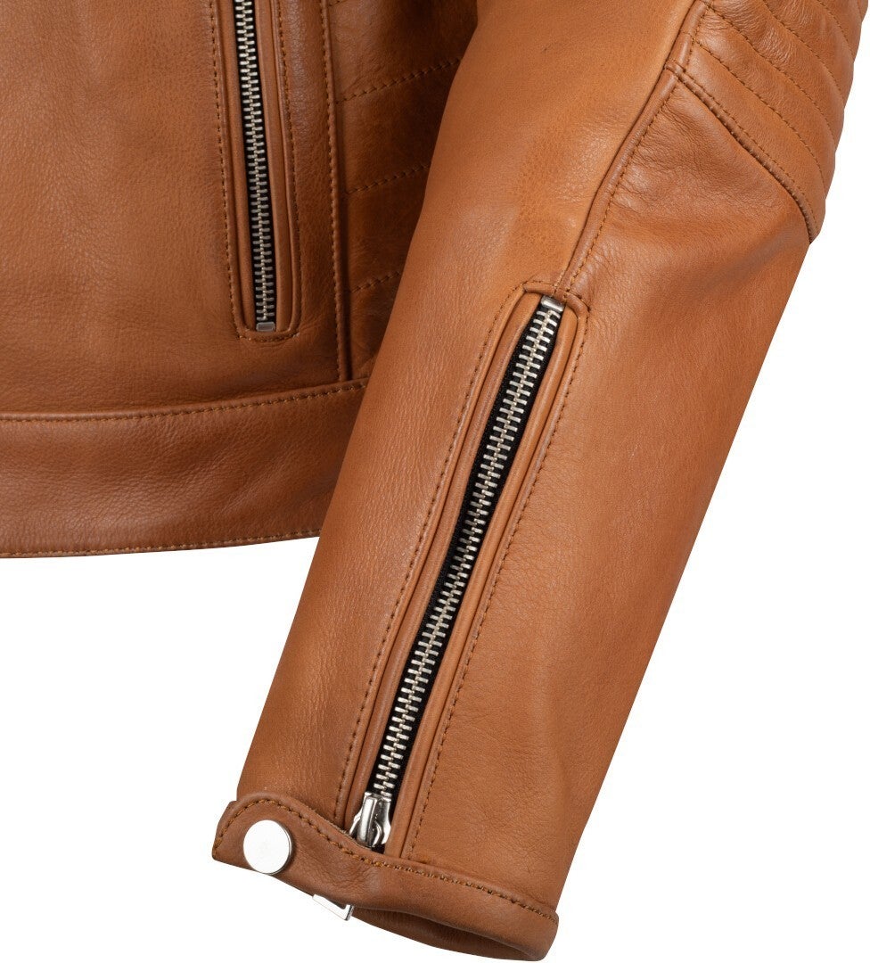 Segura Orion waterproof Motorcycle Leather Jacket light brown (camel) 4XL Figure 6