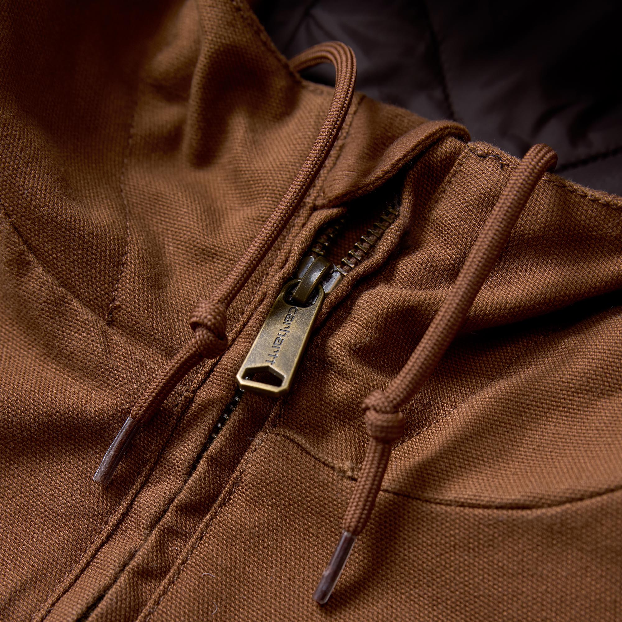Carhartt Washed Duck Bartlett Active Jakke brun XL Figur 6