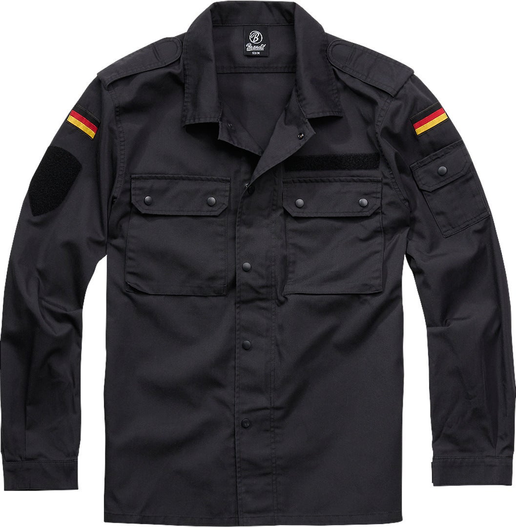 Brandit BW felt bluse jakke Sort XXL Figur 2