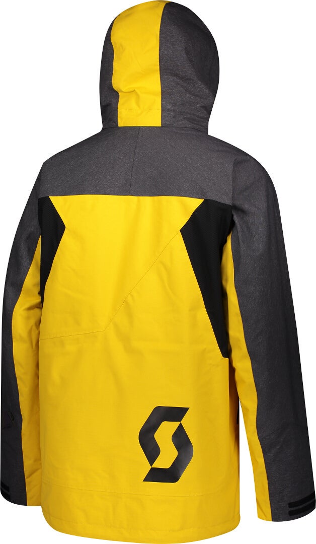 Scott XT Shell Dryo Snowmobil Jacke gelb/grau XXL Abbildung 2
