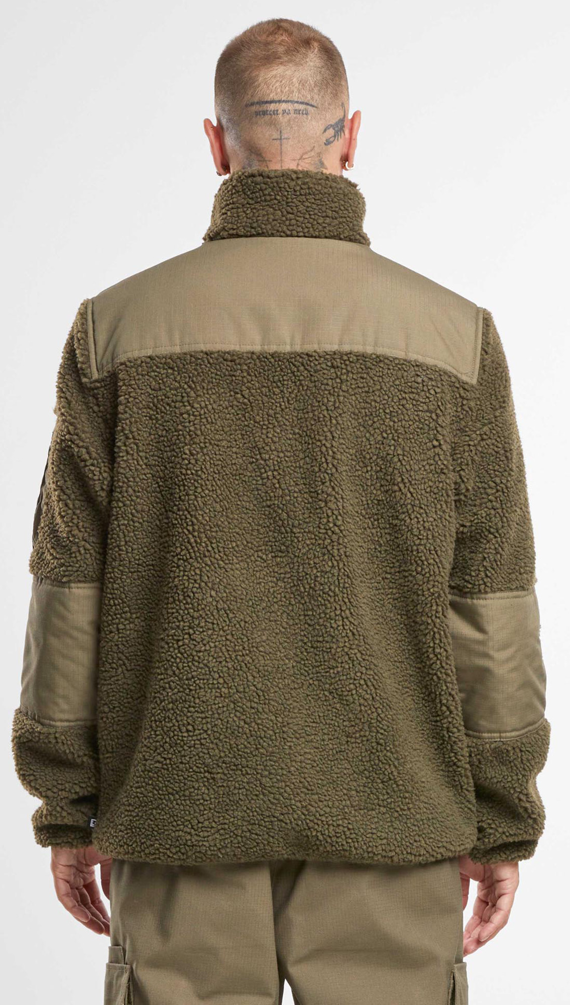 Brandit Ramble Teddyfleece Jacket olive M Figure 5