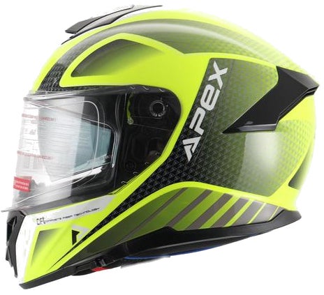 APEX FT300 New York Casque noir/jaune XL (61/62) Figure 1