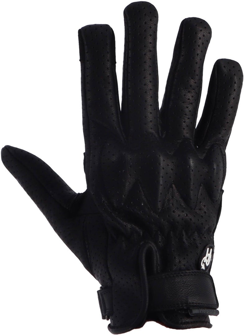 Helstons Wave Air perforerede motorcykelhandsker Sort 9 Figur 1