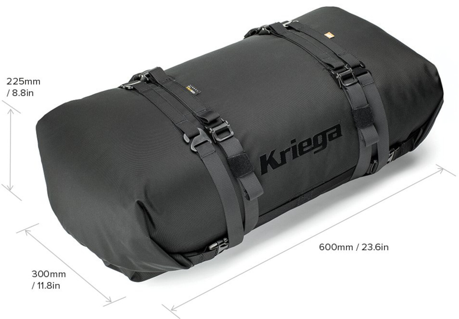 Kriega Rollpack 40 Geantă de voiaj impermeabilă negru Figura 4
