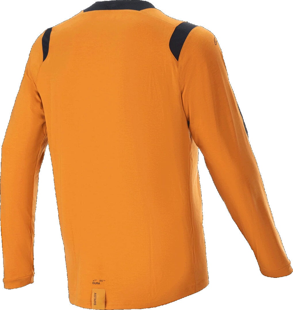 Alpinestars A-Dura Dri Wool Long Sleeve Bicycle Jersey Gold L Figure 3