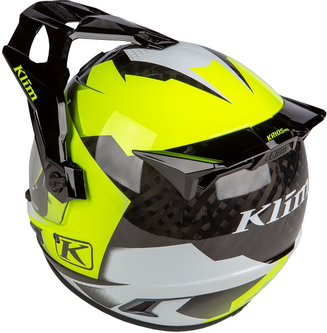 Klim Krios Pro Charger Casco da motocross nero/giallo neon M (57/58) Figura 2