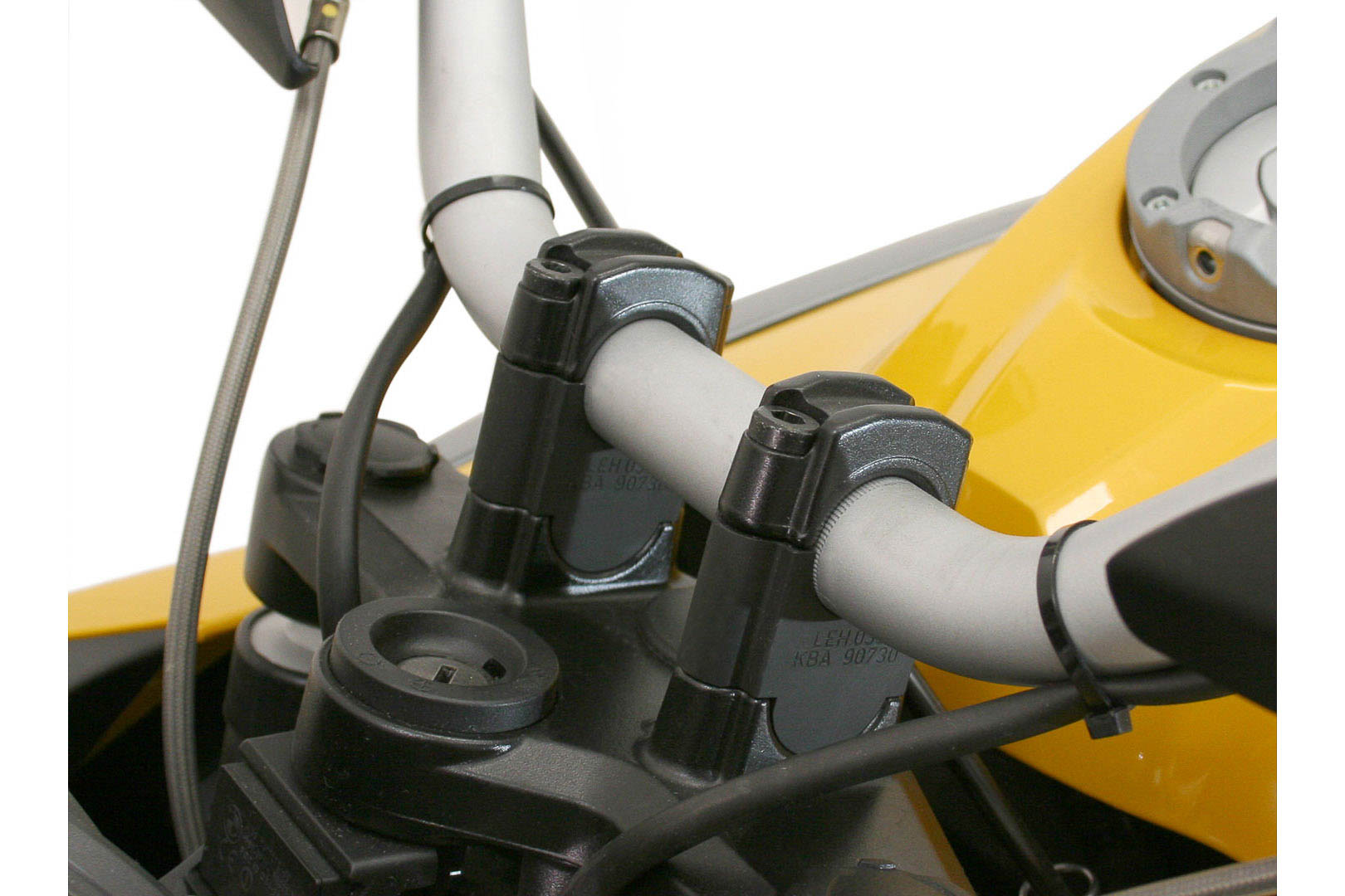 Ridicătorul barei SW-Motech - H=30 mm. Negru. BMW R 1200 GS/Adv, F 800 GS Adv. Figura 2