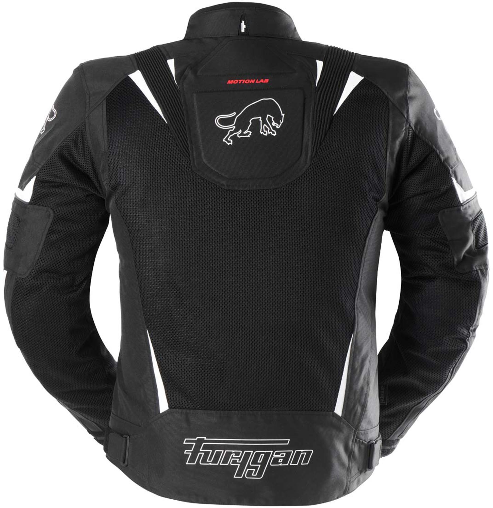 Furygan Ultra Spark 3in1 Vented+ Motorcycle Textile Jacket black/white M Figure 3