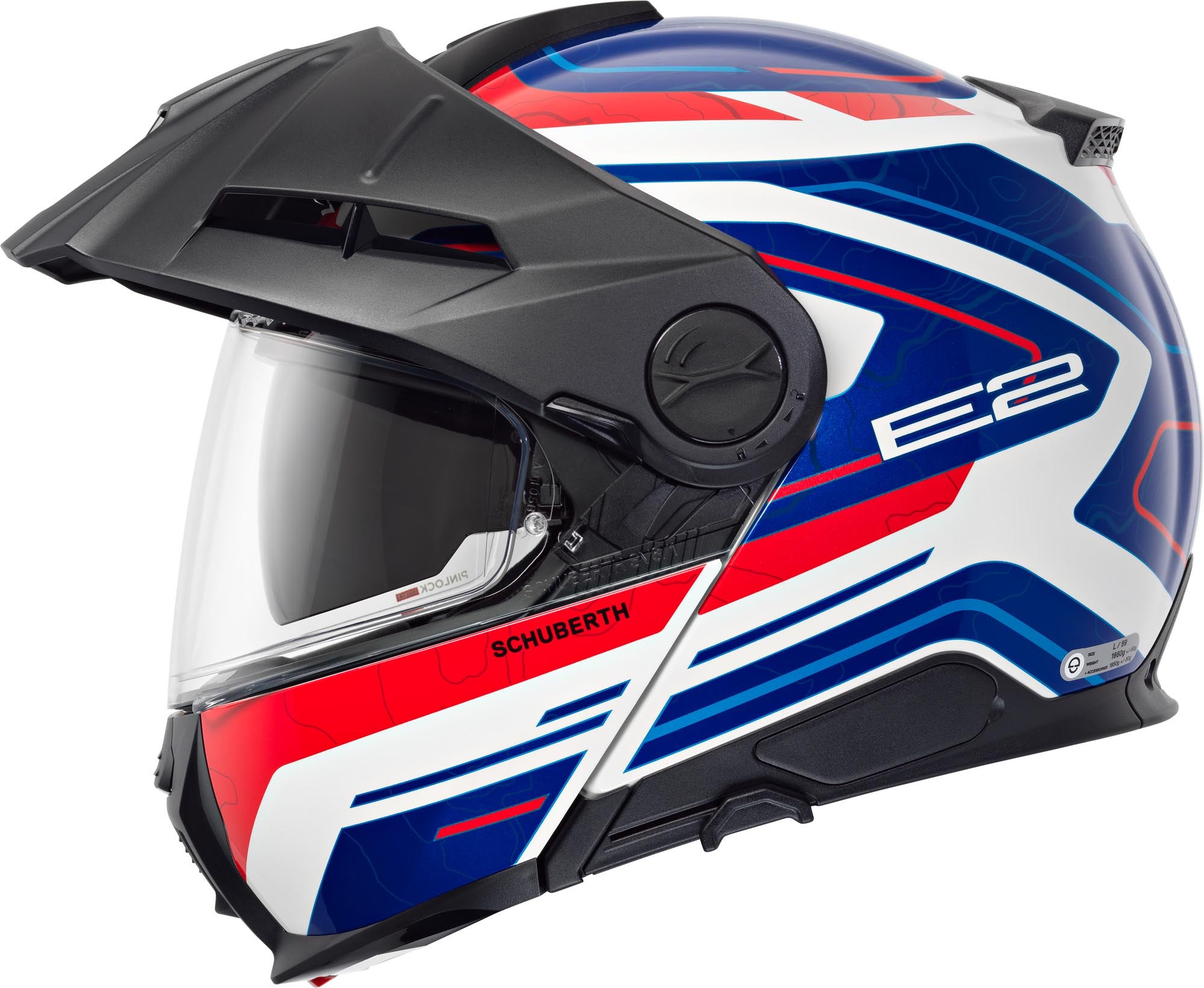 Schuberth E2 Expedition Čelada modra M (57) Slika 3