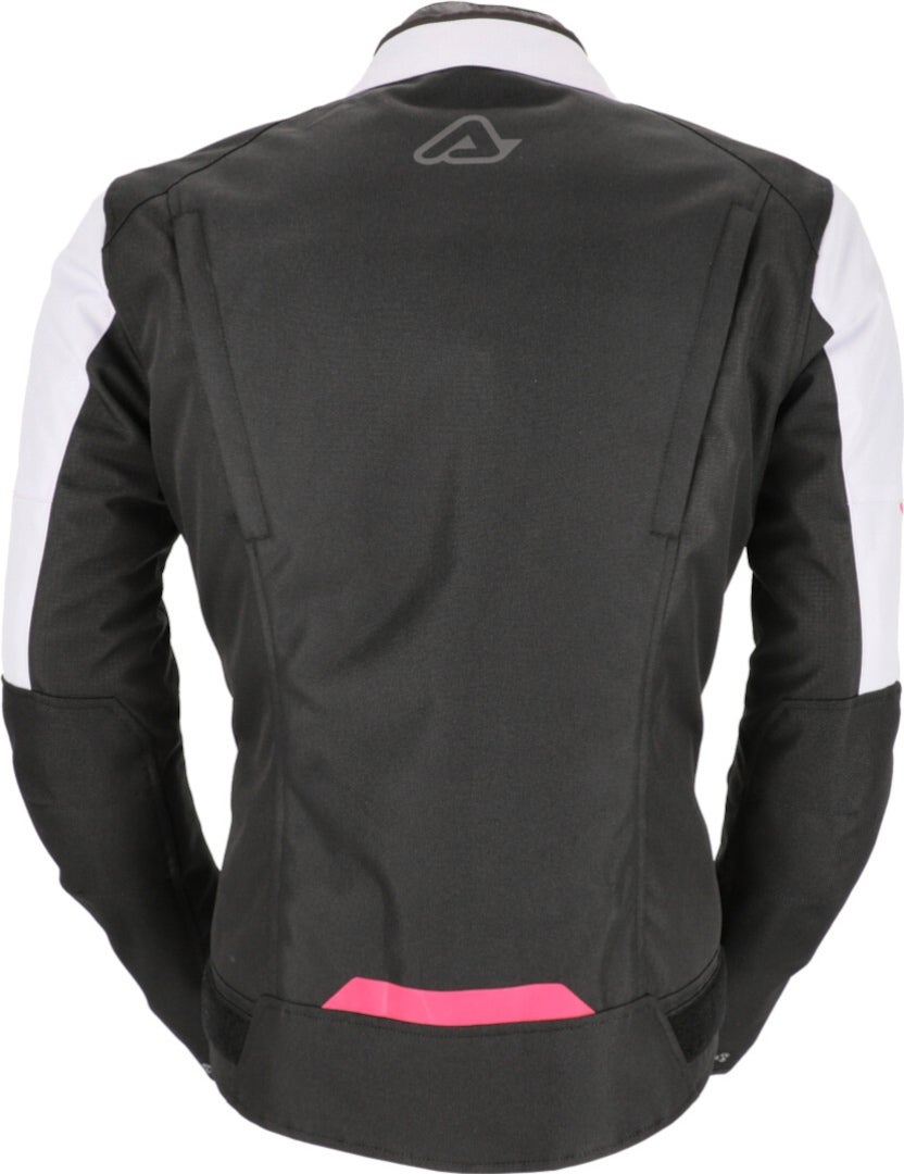 Acerbis X-Street Damen Motorrad Textiljacke schwarz/weiß/pink M Abbildung 10