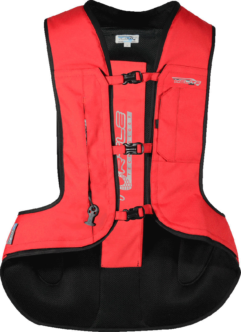 Helite Turtle 2.0 Airbag Vest rød S Figur 1