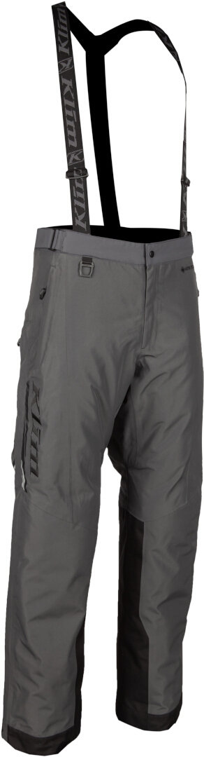 Klim Kaos 2022 Snescooter Bib Bukser grå/sort Short M Figur 3