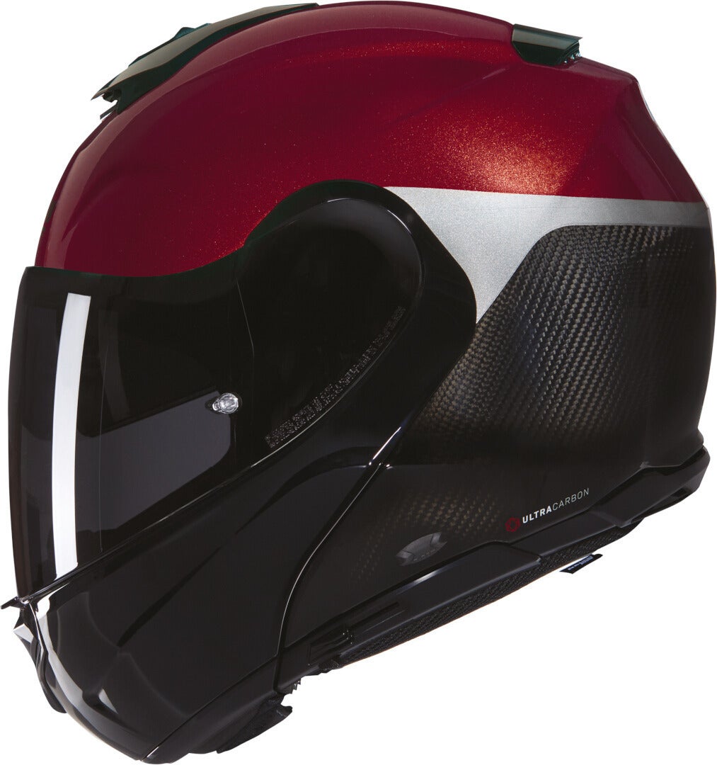 Nolan X-1005 Ultra Carbon Verniciatura Speciale N-Com Casco rosso/nero M (58) Figura 2