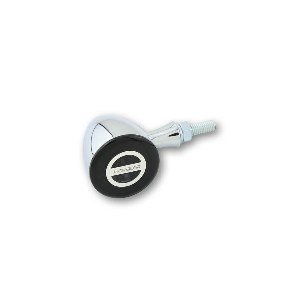 HIGHSIDER ROCKET BULLET LED Blinker Chrome Figura 3