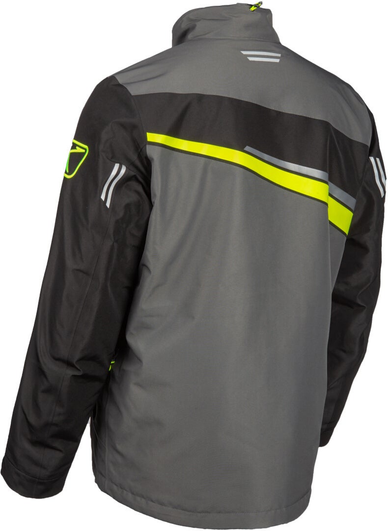 Klim Kaos Snowmobile Jacket grey/black/yellow 3XL Figure 3