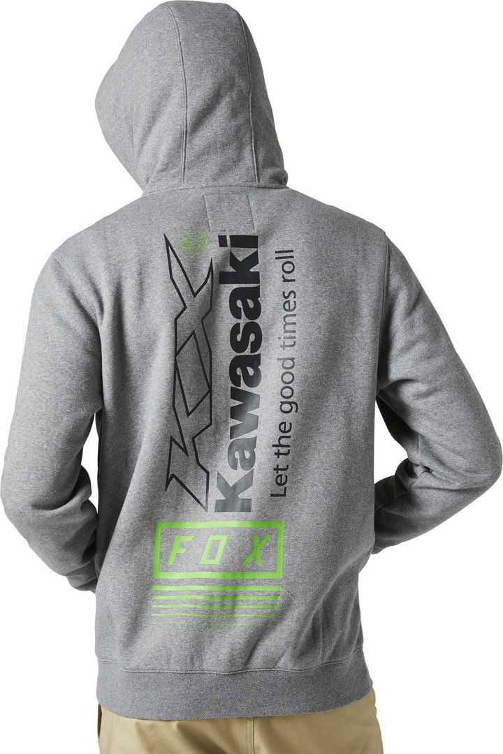 FOX Kawi Zip Sudadera con capucha gris XL Figura 4