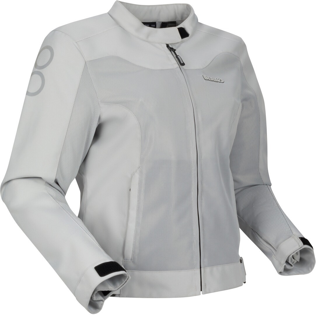 Bering Alias Mesh Giacca tessile moto da donna Grigio chiaro 48 Figura 1
