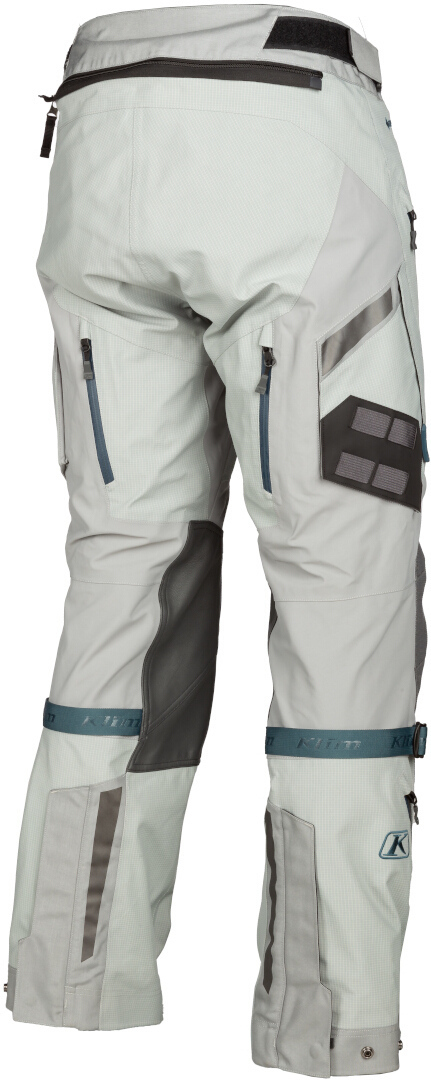 Klim Badlands Pro A3 2023 Motorcykel Textil Byxor ljusgrå/mörkgrå 34 Figur 13
