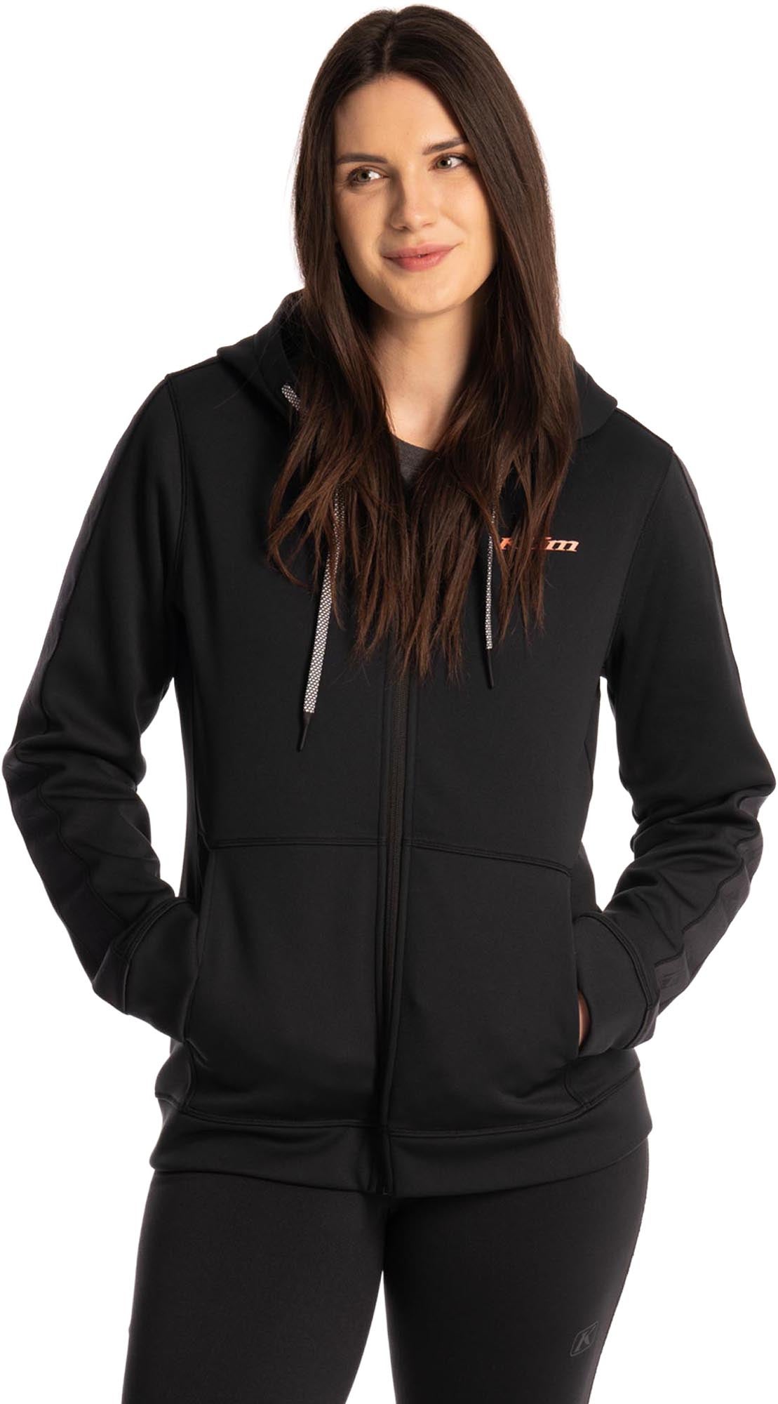 Side view of Klim Aster Park Ladies Zip Hoodie