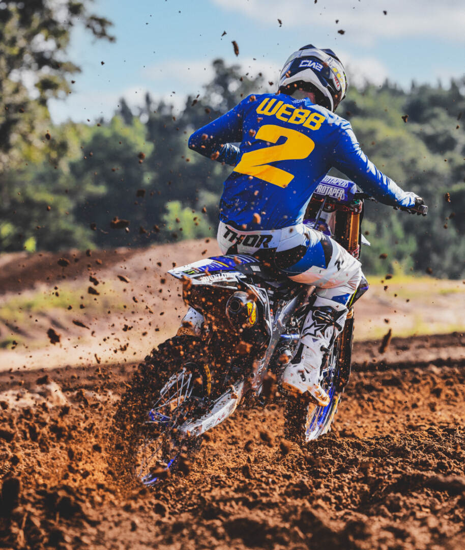 Thor Sportmode Brave Motocross bukser sort/blå/gul 40 Figur 13