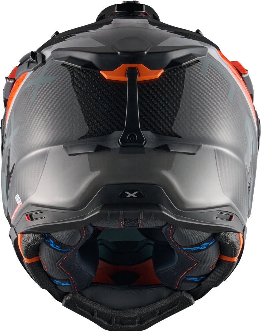 Nexx X.WED 3 Furka Carbon Motocross Helm grau/orange XXXL (65/66) Abbildung 4