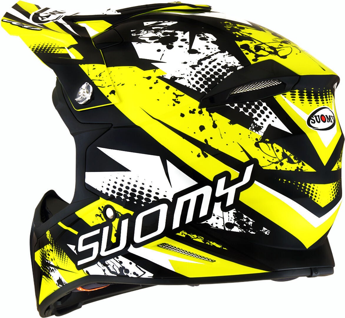 Suomy X-Wing Gap Casco Motocross giallo/nero/bianco S Figura 2