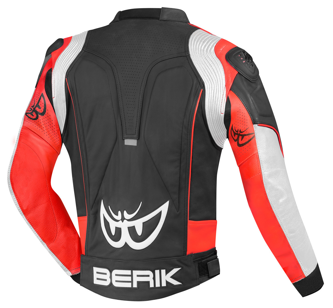Berik Air-B Motorcycle Leather Jacket black/red 52 Figure 2