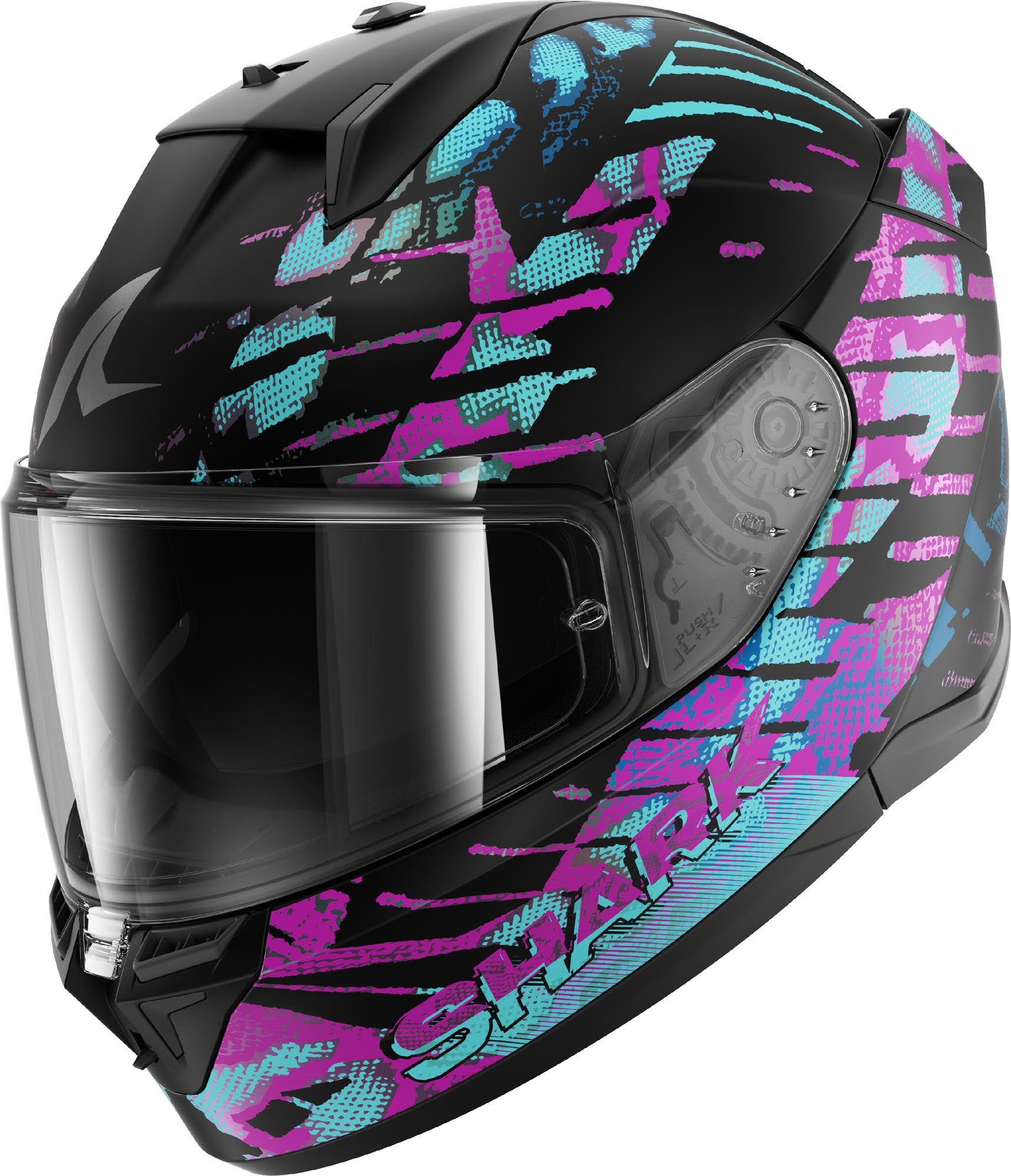 Shark D-Skwal 3 Reptaia Hełm matowy/fioletowy XL (61/62) Rysunek 1