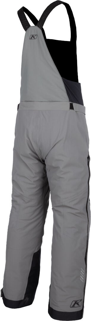 Klim Keweenaw 2025 waterproof Snowmobile Bib Pants light grey/black Short L Figure 6