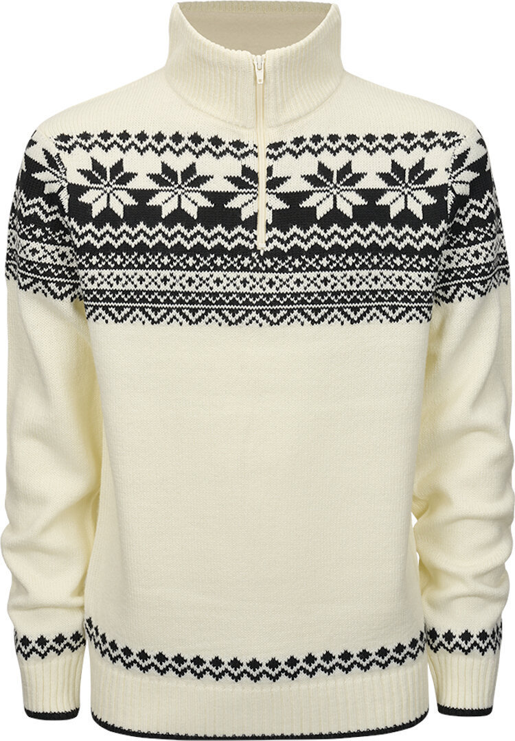 Brandit Troyer Norweger Pullover bianco/nero L Figura 1