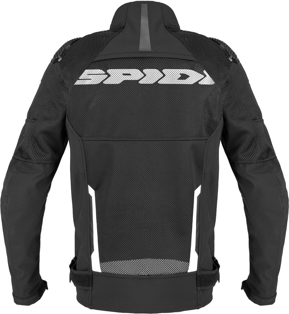 Spidi Race Warrior 2 Net Motorcycle Textile Jacket black/white M Figure 2