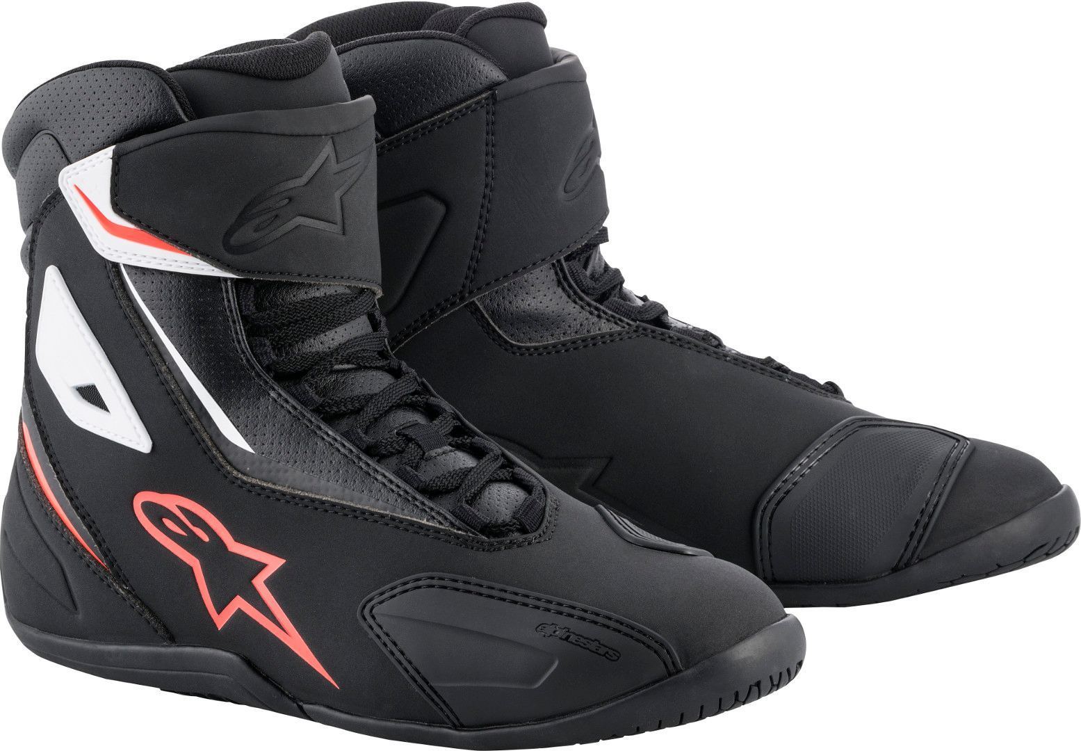 Alpinestars Fastback 2 Motorcykel sko sort/hvid/rød 9 (42) Figur 1
