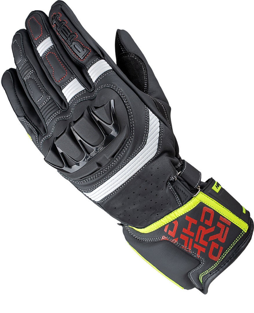 Held Revel 3.0 Motorcykelhandsker sort/hvid/rød 8 Figur 1