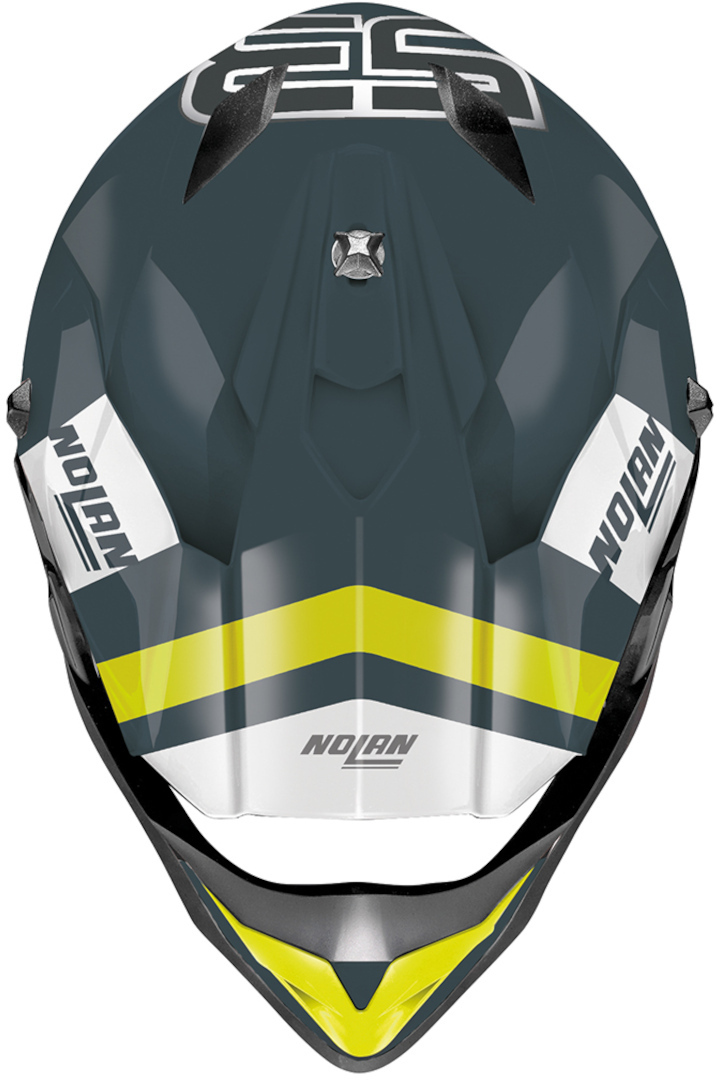 Nolan N53 Spakler Cască de motocross gri/galben XS (55) Figura 2