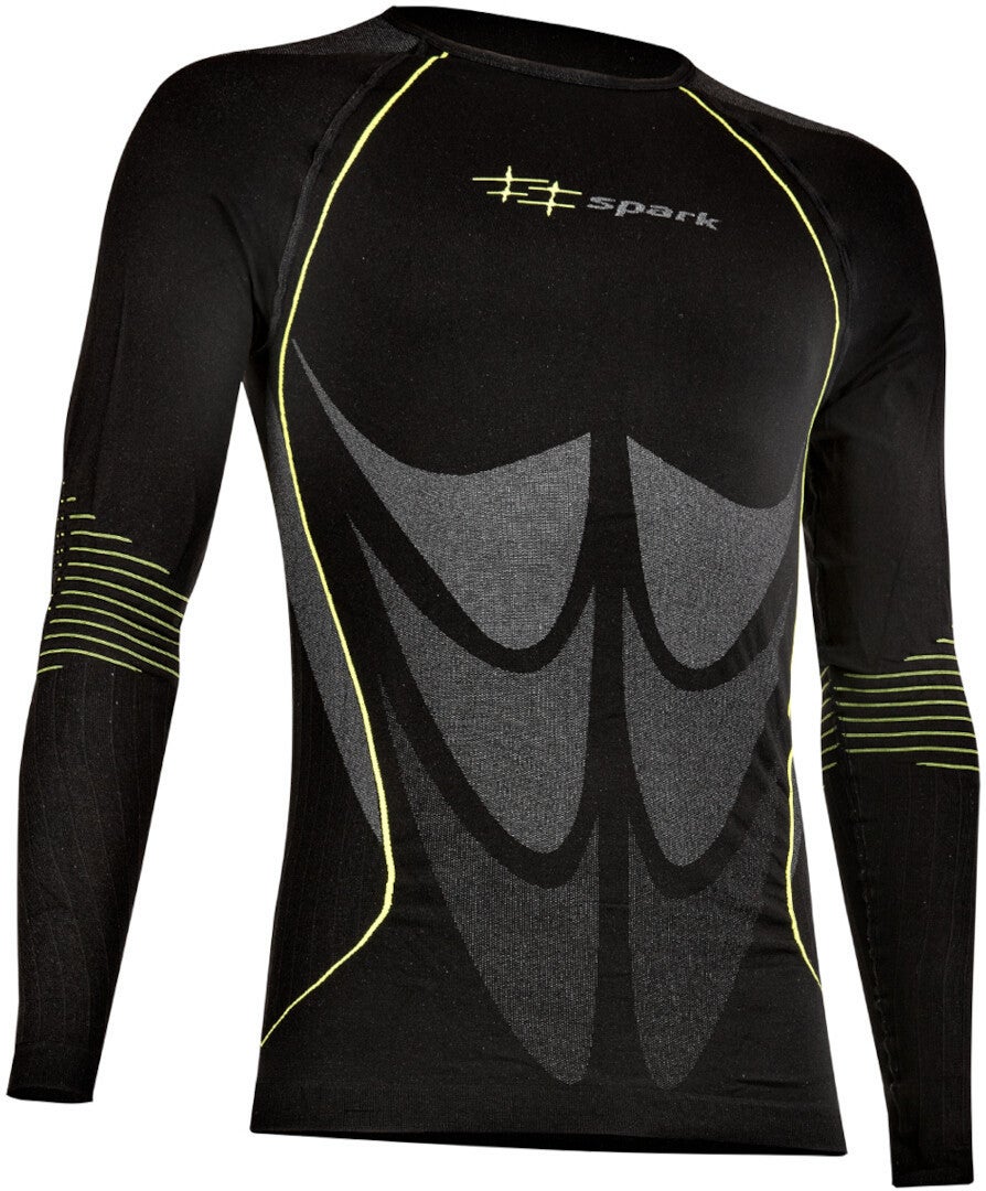 Spark Bluby Cămașă funcțională cu mânecă lungă negru 3XL/4XL Figura 1
