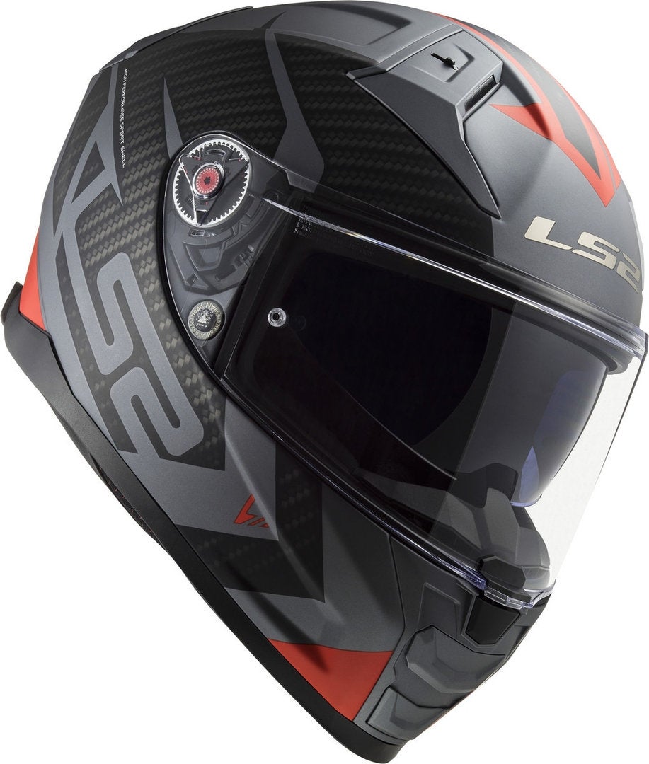 LS2 FF811 Vector II Splitter Casco grigio/rosso XS (53/54) Figura 5