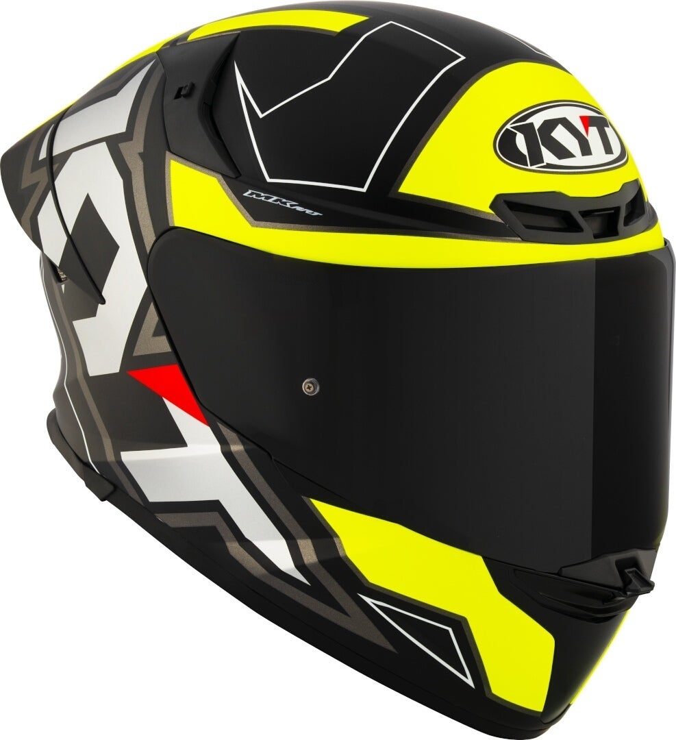 KYT TT-Revo Electron Helm schwarz matt/gelb L (59/60) Abbildung 7