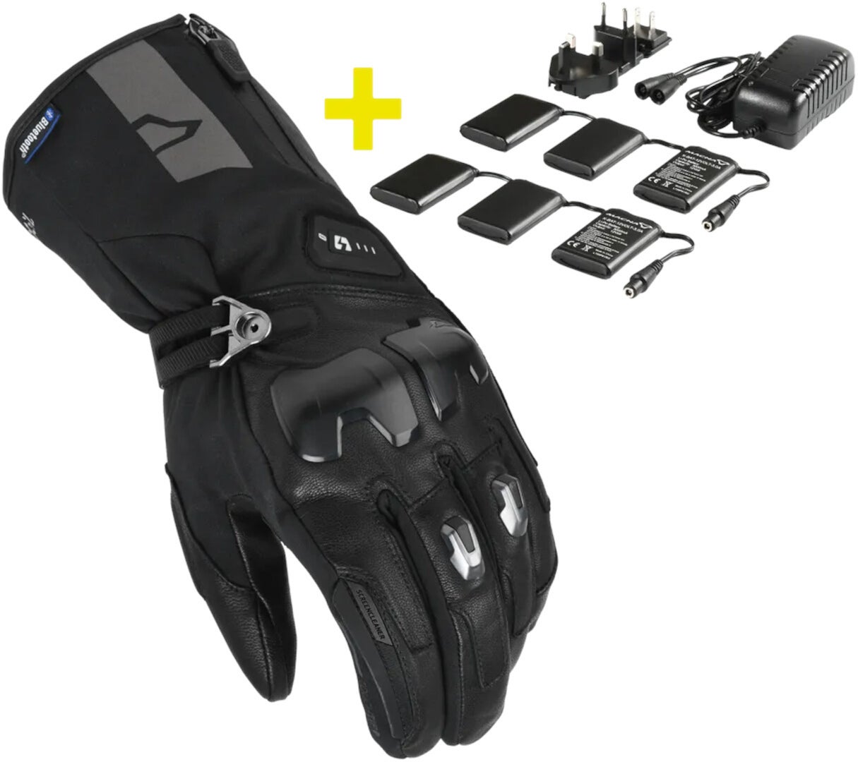 Macna Progress 2.0 RTX DL heatable waterproof Motorcycle Gloves Kit-image-957488188
