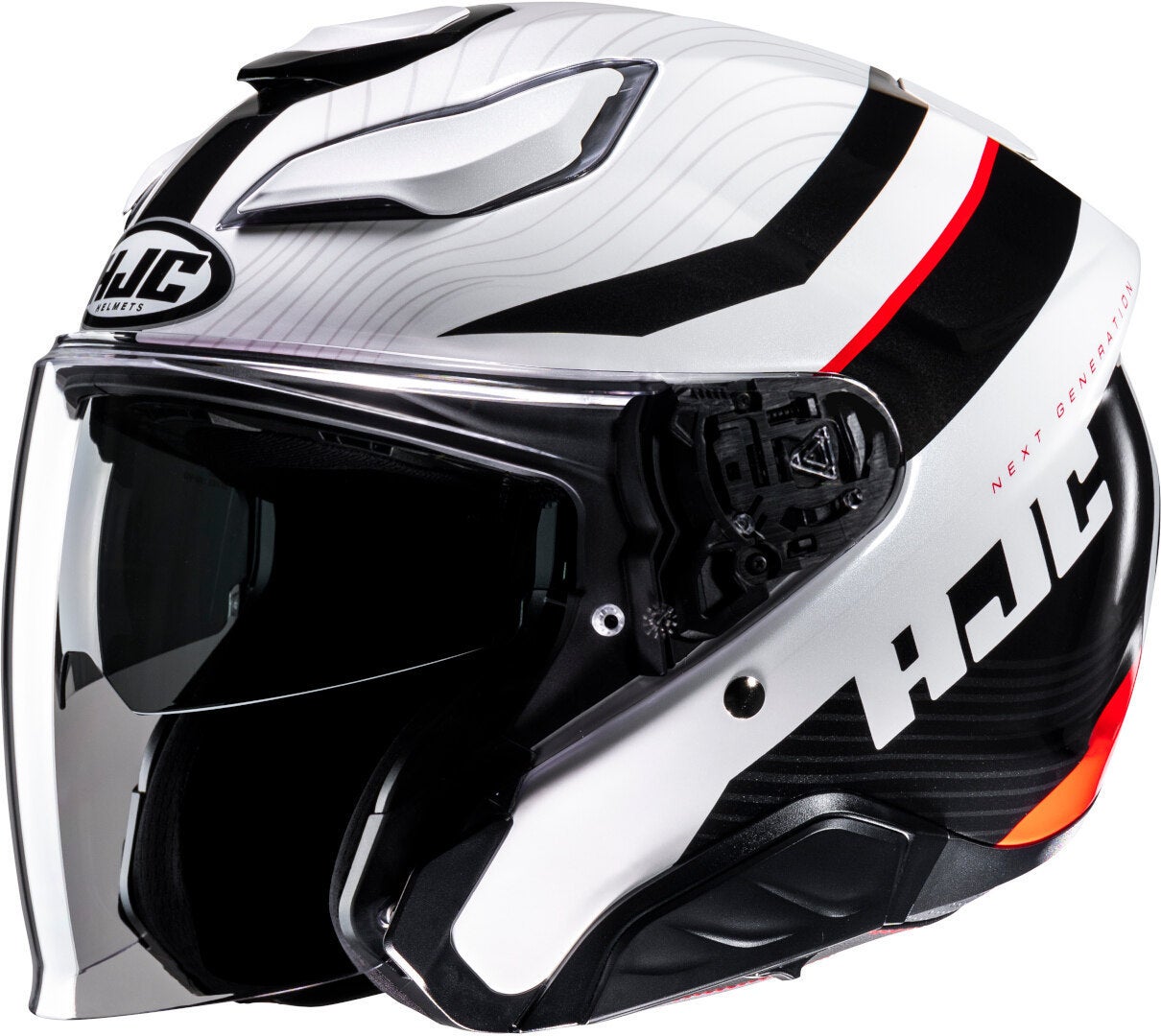 white/black/red
