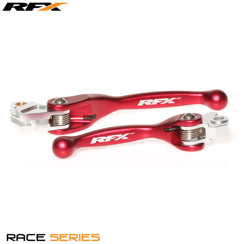 RFX Ensemble de leviers flexibles forgés Race (Rouge)