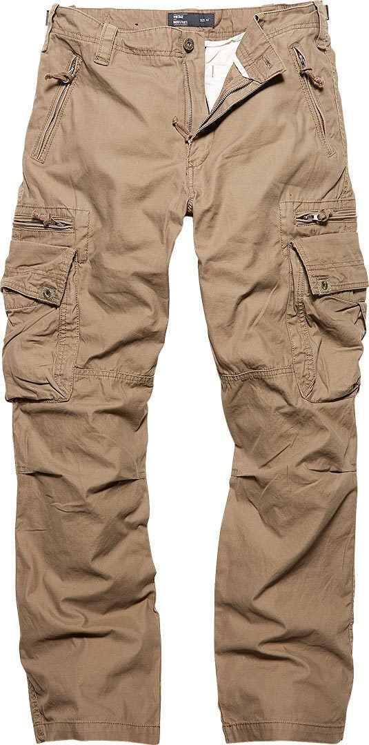 Vintage Industries Rico Pantalon Kaki M Figure 1