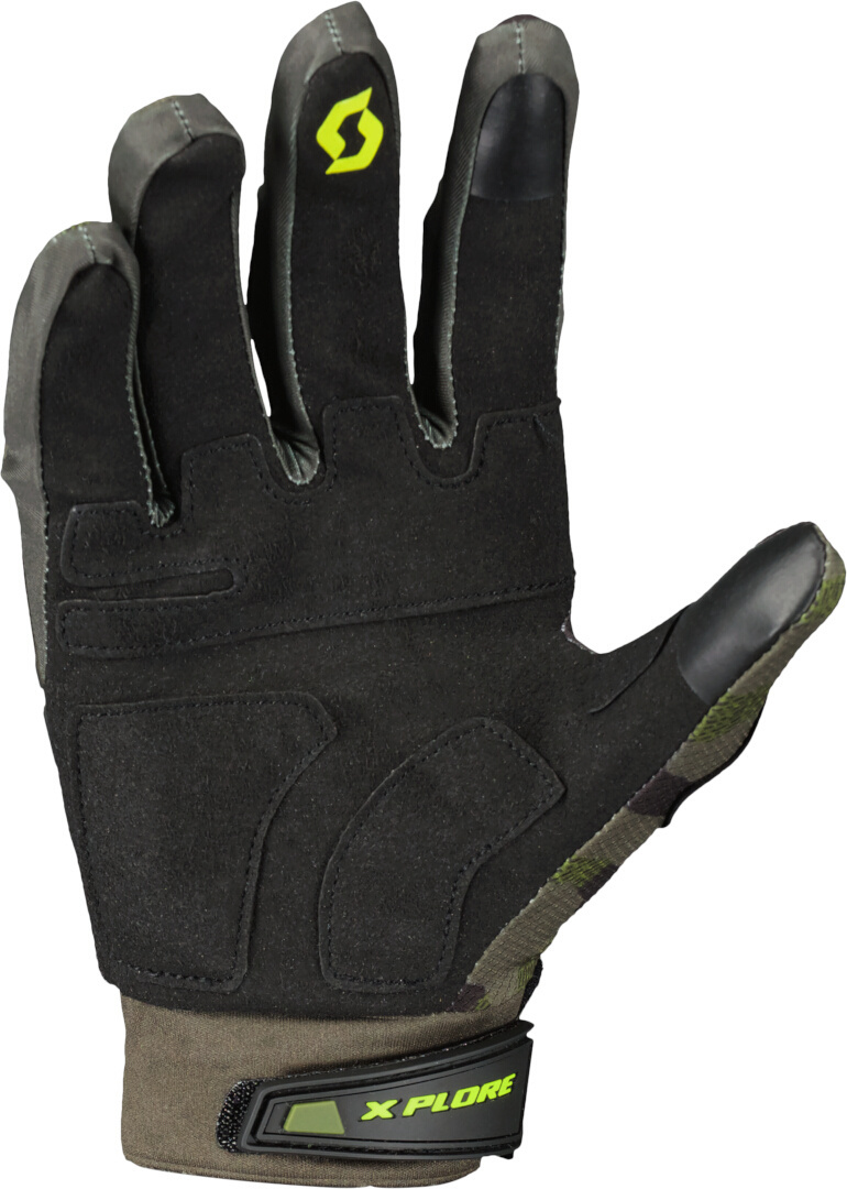 Scott X-Plore Pro Mănuși de motocross Camuflaj/Galben M Figura 2