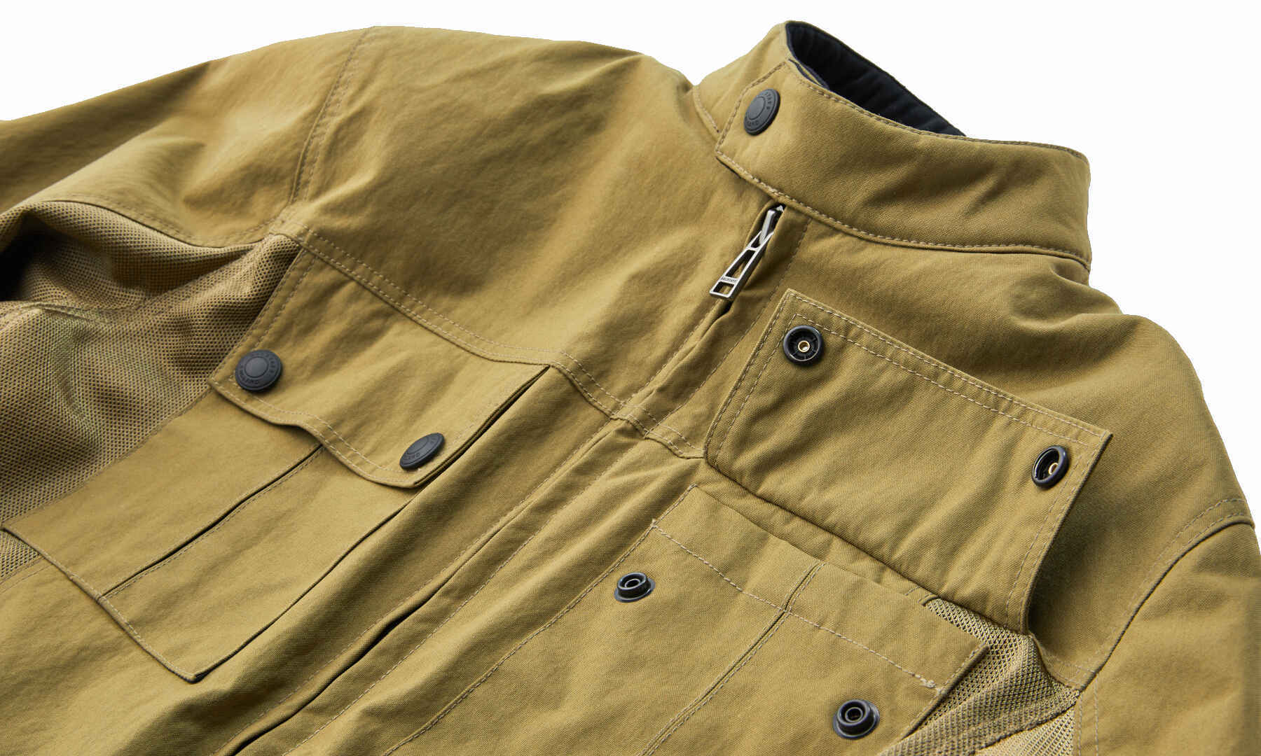 Belstaff Airflow Motorrad Textiljacke oliv M Abbildung 4