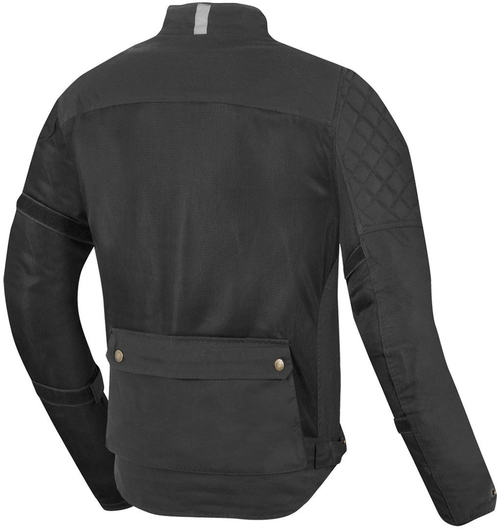 Merlin Chigwell Utility Motorcycle Waxed Jacket black XXL Figure 2