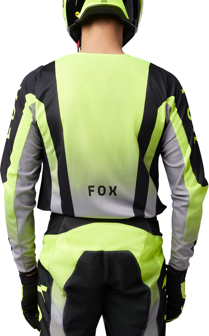 FOX 180 Lean Motocross Jersey gelb XL Abbildung 2