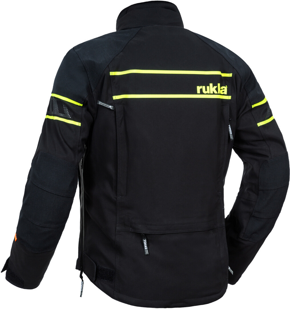 Rukka Rapto-R Jachetă textilă pentru motociclete negru/galben 56 Figura 2