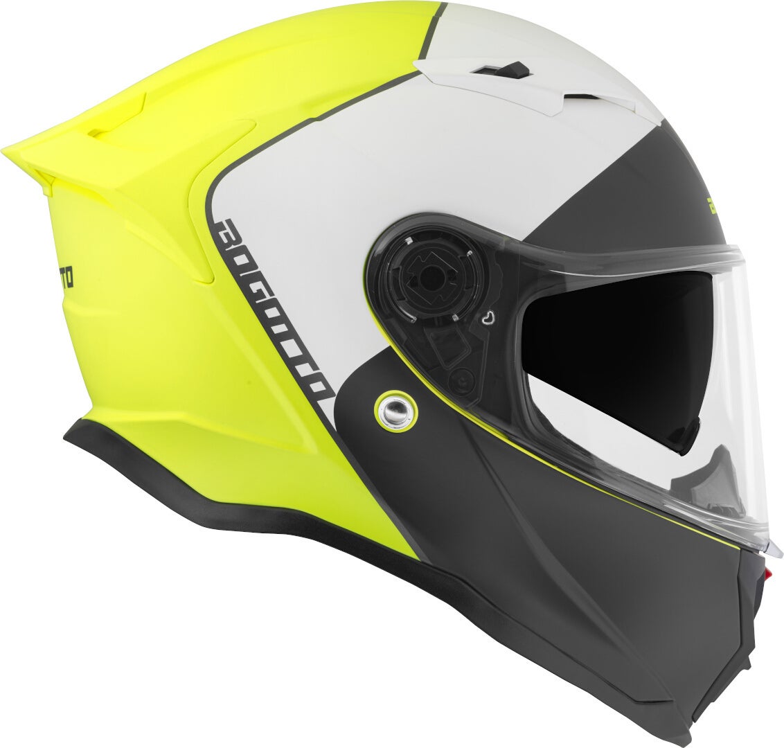 Side view of Bogotto H153 BT SPN Bluetooth Helmet