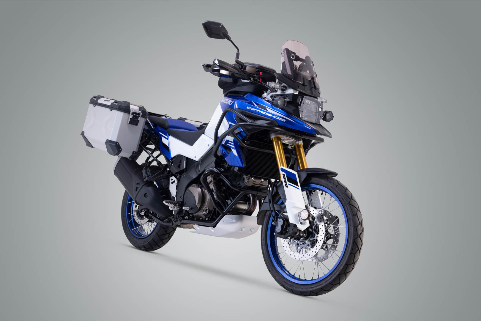 Sistem de carcasă din aluminiu SW-Motech TRAX ADV - Argintiu. 45/37 l. Suzuki V-Strom 1050DE (21-). Figura 2