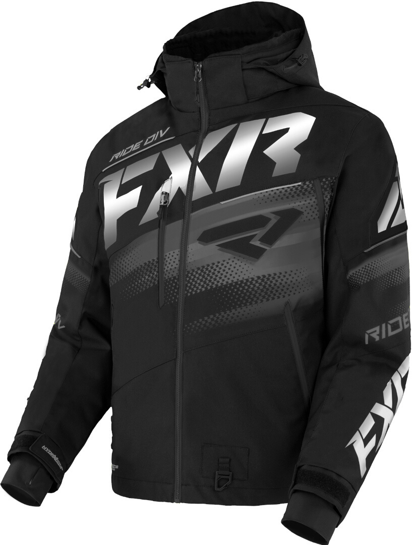 FXR Boost FX 2-in-1 2023 Snowmobile Jacket black/grey 3XL Figure 1