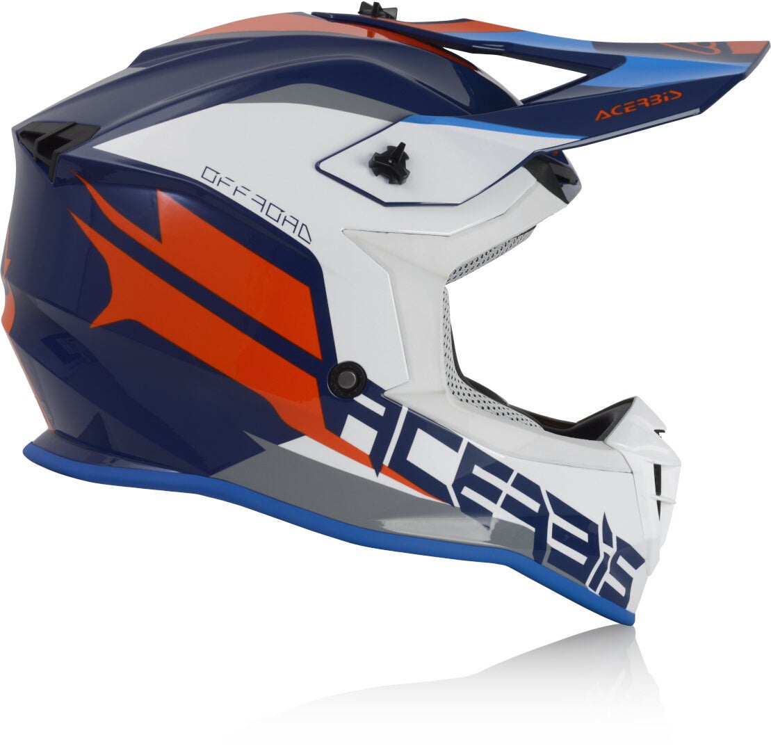 Acerbis Linear Casco Motocross blu/bianco L (59/60) Figura 5